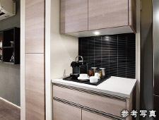 Brillia 新川一丁目　Kitchen　キッチン　カップボード