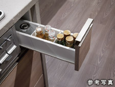 Brillia 新川一丁目　Kitchen　キッチン　スパイスラック