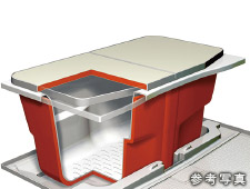 Brillia 新川一丁目　Sanitary　水周り　保温浴槽