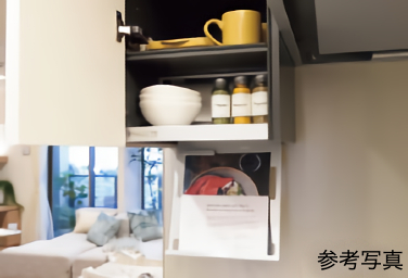 Brillia 亀戸　Kitchen　キッチン　システムラック