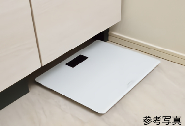 Brillia 亀戸　Bath Room&Powder Room　浴室・洗面室　ヘルスメーター収納