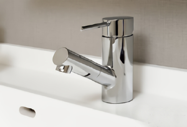 Brillia 亀戸　Bath Room&Powder Room　浴室・洗面室　シングルレバー混合水栓