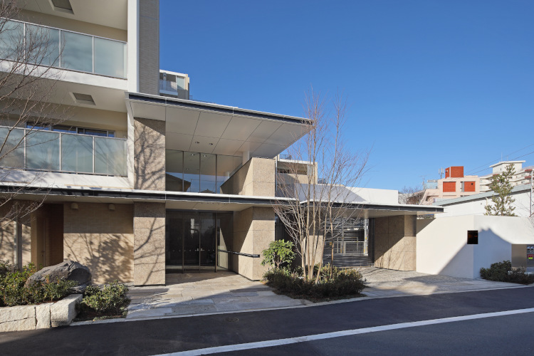 Brillia 弦巻　歩車分離の動線設計