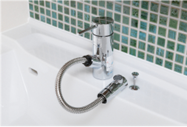 Brillia 品川南大井　Powder Room　洗面・トイレ　シングルレバー混合水栓