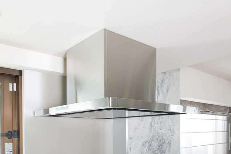 Brillia 東中野 Parkside Hills　Kitchen　キッチン　ホーロー整流板付レンジフード