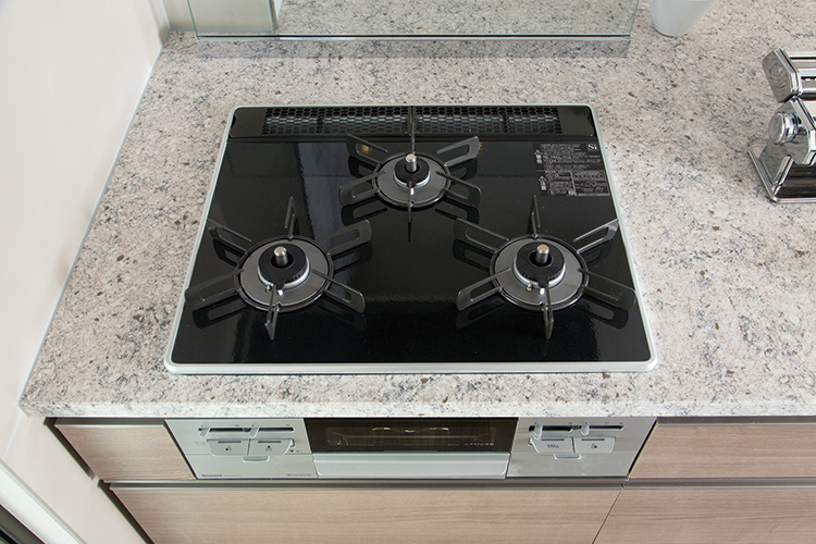 Brillia 東中野 Parkside Hills　Kitchen　キッチン　パールクリスタルトップコンロ