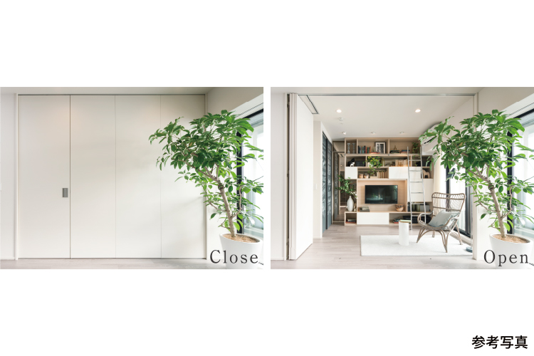 Brillia 東中野 Parkside Hills　Comfortable　快適性　ウォールドア