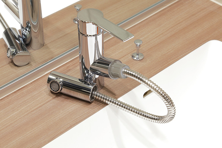 Brillia 練馬高野台　Powder Room　洗面室　シングルレバー混合水栓