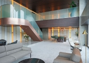 白金ザ・スカイのフォトギャラリー：スカイラウンジ