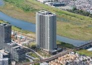 Brillia Tower 聖蹟桜ヶ丘 BLOOMING RESIDENCEのフォトギャラリー：航空写真