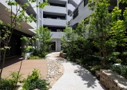 Brillia 日吉三丁目のフォトギャラリー：中庭