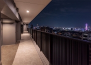 Brillia 四天王寺前夕陽ヶ丘のフォトギャラリー：共用廊下