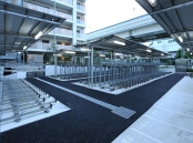 Brillia 大島小松川公園のフォトギャラリー：駐輪場