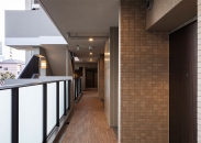 Brillia 大島 Green Avenueのフォトギャラリー：共用廊下