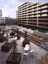 塚口ガーデンズマークのフォトギャラリー：屋上庭園（くつろぎの空庭）