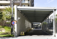 福島ガーデンズタワーのフォトギャラリー：駐車場