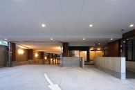 大阪福島タワーのフォトギャラリー：駐車場