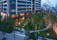 大阪福島タワーのフォトギャラリー：外構