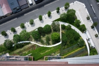 大阪福島タワーのフォトギャラリー：外構