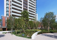 大阪福島タワーのフォトギャラリー：外構