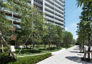 大阪福島タワーのフォトギャラリー：外構