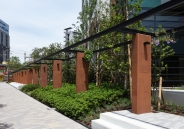 大阪福島タワーのフォトギャラリー：外構