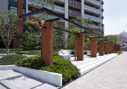 大阪福島タワーのフォトギャラリー：外構