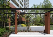 大阪福島タワーのフォトギャラリー：外構