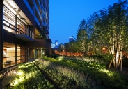 大阪福島タワーのフォトギャラリー：外構