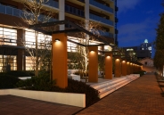 大阪福島タワーのフォトギャラリー：外構