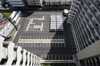 鶴見横堤ガーデンズマークのフォトギャラリー：駐車場