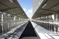 鶴見横堤ガーデンズマークのフォトギャラリー：屋外自転車置場