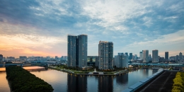 ベイズ タワー＆ガーデンのフォトギャラリー：遠景