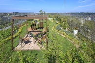 Brillia 神戸学園都市のフォトギャラリー：ビスタガーデン（屋上庭園）