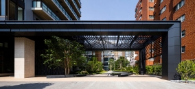 Brillia Tower 上野池之端のフォトギャラリー：ガーデンスクエア