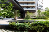 Brillia Tower 上野池之端のフォトギャラリー：ガーデンスクエア