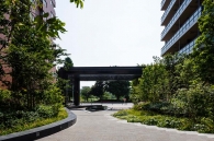 Brillia Tower 上野池之端のフォトギャラリー：ガーデンスクエア