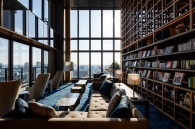 Brillia Tower 上野池之端のフォトギャラリー：スカイラウンジ