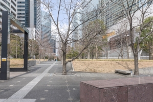 品川Vタワーの周辺施設：杜の公園