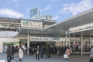 アールヴェール中野の周辺施設：中野駅