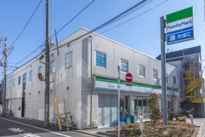 東建マンション学芸大の周辺施設：ファミリーマート目黒中町店