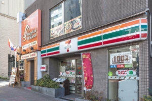 プリヴェール目黒行人坂の周辺施設：セブンイレブン下目黒1丁目店