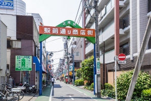 Brillia 関町北 の周辺施設：武蔵関駅駅前通り商店街
