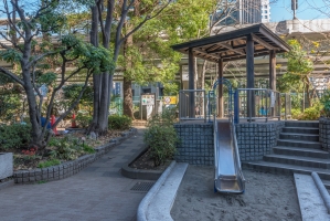 東建ニューハイツ九段の周辺施設：堀留南児童遊園