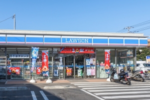 プランヴェール湘南茅ヶ崎の周辺施設：ローソン茅ヶ崎菱沼店