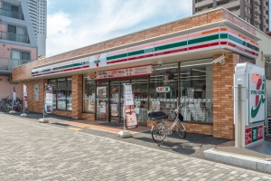 プランヴェール越谷の周辺施設：セブンイレブン東越谷6丁目店