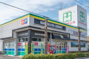 プランヴェール越谷の周辺施設：マツヤデンキ越谷店