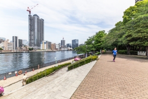 Brillia WELLITH 月島の周辺施設：佃公園