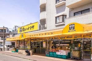 Brillia e-SQUARE の周辺施設：肉のハナマサ矢向店