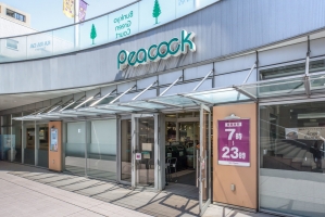 Brillia 駒込六義園の周辺施設：ピーコック文京グリーンコート店